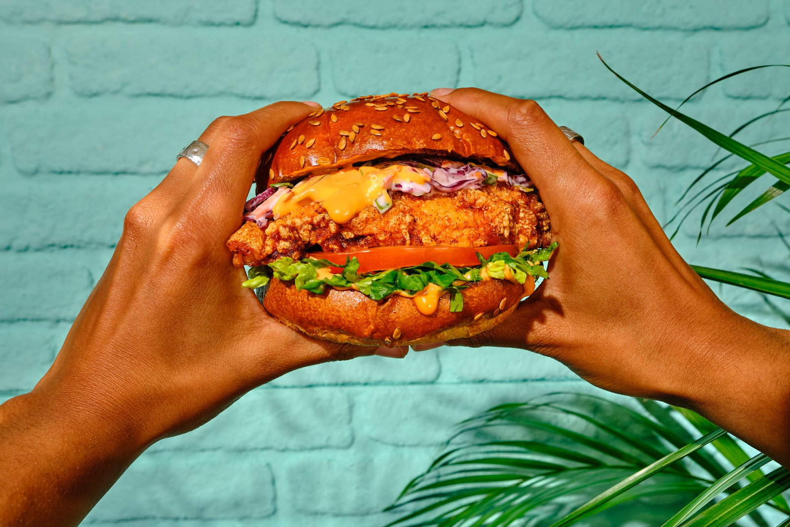 Buttermilk chicken burger